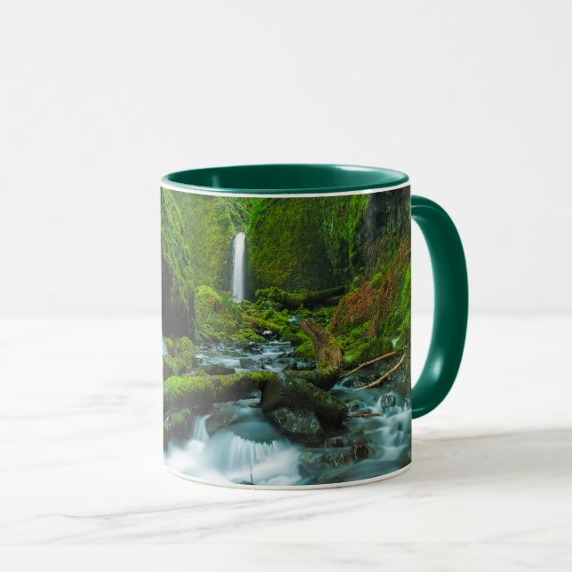 Waterfalls | Grotto Falls, Oregon Mug (Front Right)