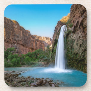 Waterfalls   Havasu Falls at Sunset Beverage Coaster