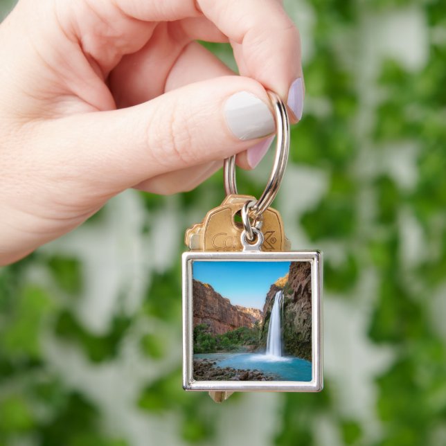 Waterfalls | Havasu Falls at Sunset Keychain (Hand)
