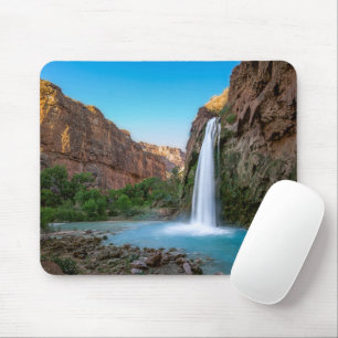 Waterfalls   Havasu Falls at Sunset Mouse Pad