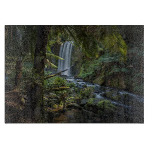 Waterfalls   Hopetoun Falls, New Zealand Cutting Board