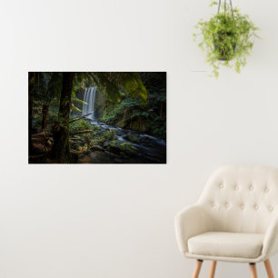 Waterfalls   Hopetoun Falls, New Zealand Foam Board