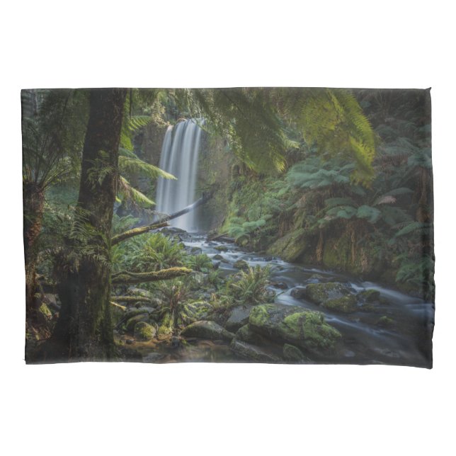 Waterfalls | Hopetoun Falls, New Zealand Pillow Case (Front)