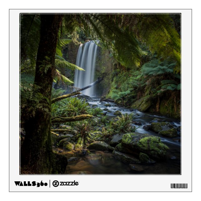 Waterfalls | Hopetoun Falls, New Zealand Wall Decal (Front)
