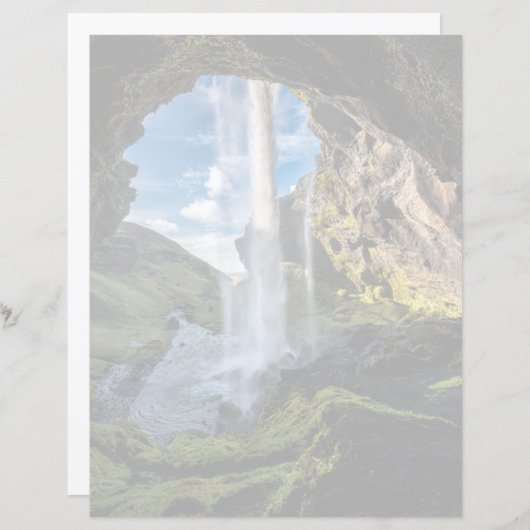 Waterfalls | Icelandic Waterfall (Front/Back)