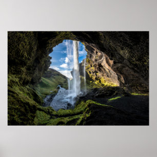 Waterfalls Icelandic Waterfall Poster
