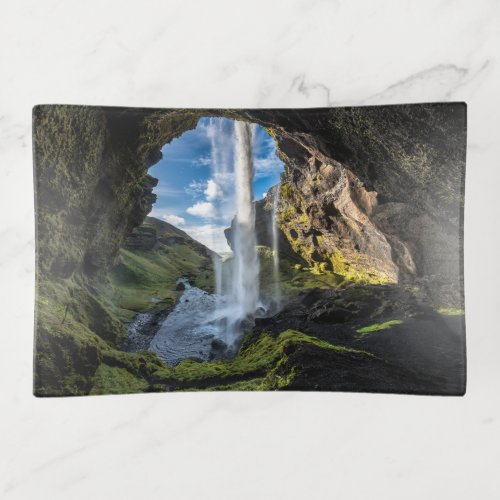 Waterfalls  Icelandic Waterfall Trinket Tray
