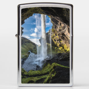 Waterfalls Icelandic Waterfall Zippo Lighter