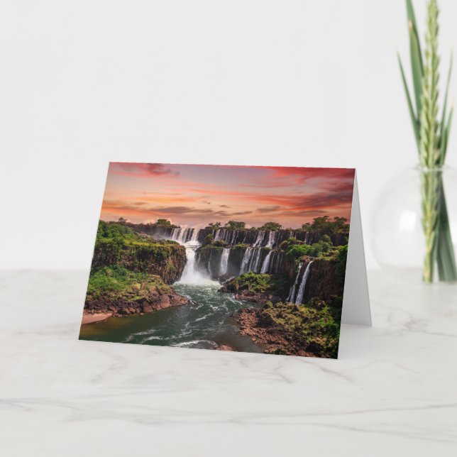 Waterfalls | Iguacu National Park Card (Front)