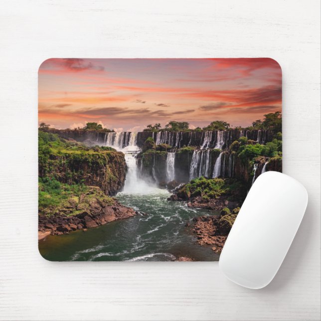 Waterfalls | Iguacu National Park Mouse Pad (With Mouse)