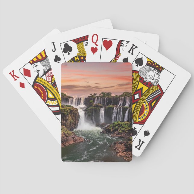 Waterfalls | Iguacu National Park Poker Cards (Back)