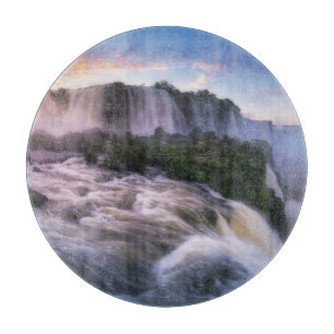 Waterfalls   Iguazu Waterfall, Brazil Cutting Board