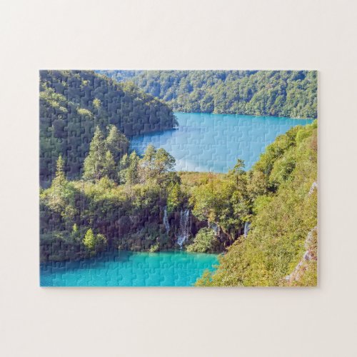 Waterfalls in Plitvice National Park _ Croatia Jigsaw Puzzle