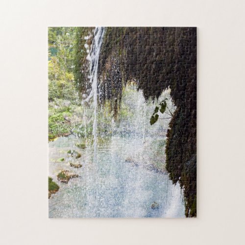 Waterfalls in Plitvice National Park _ Croatia Jigsaw Puzzle