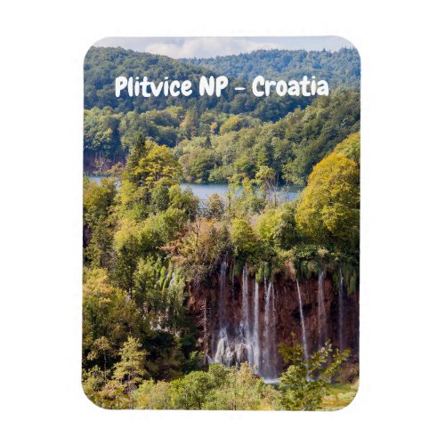Waterfalls in Plitvice National Park _ Croatia Magnet