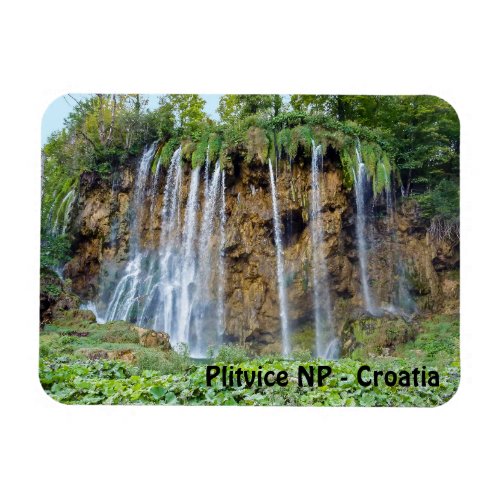 Waterfalls in Plitvice National Park _ Croatia Magnet