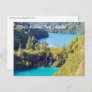 Waterfalls in Plitvice National Park - Croatia Postcard