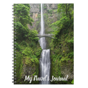 Waterfalls In The Forest Notebook