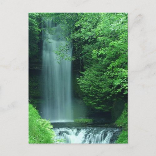 Waterfalls In Zion Postcard