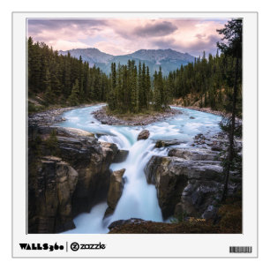 Waterfalls   Jasper National Park, Canada Wall Decal