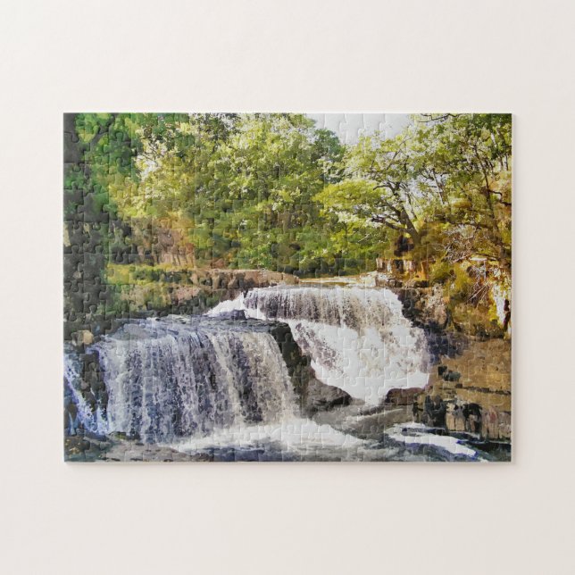 WATERFALLS JIGSAW PUZZLE (Horizontal)