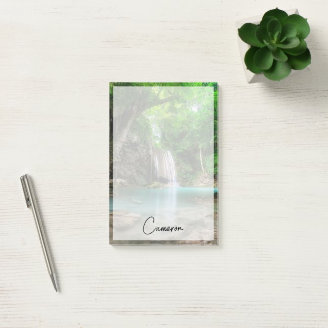 Waterfalls | Kanchanaburi, Thailand Post-it Notes (Office)