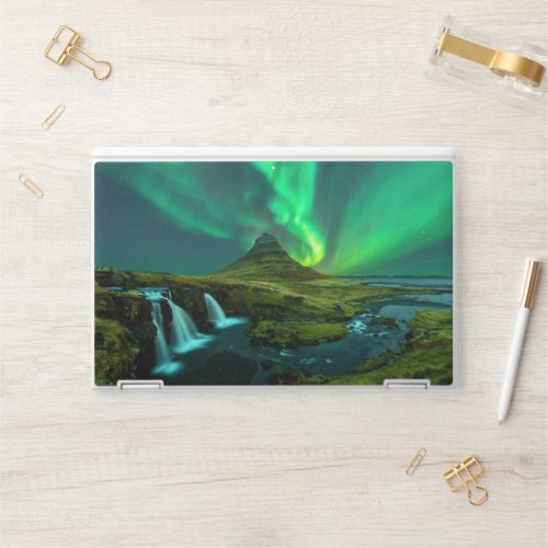 Waterfalls  Kirkjufellfoss Waterfall Iceland HP Laptop Skin