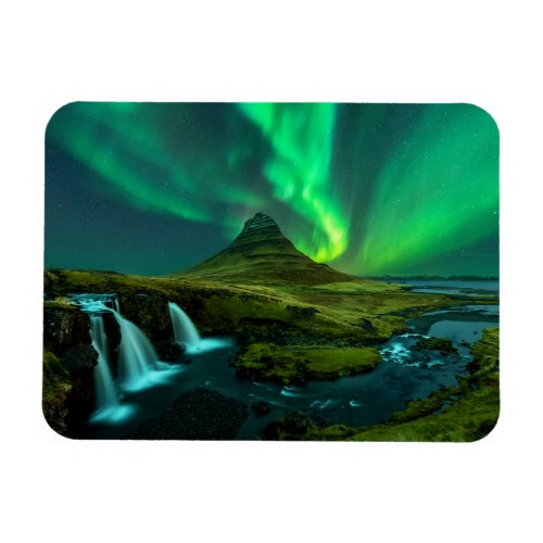 Waterfalls  Kirkjufellfoss Waterfall Iceland Magnet