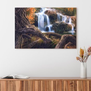 Waterfalls | Lagunas De Ruidera National Park Canvas Print by intothewild at Zazzle