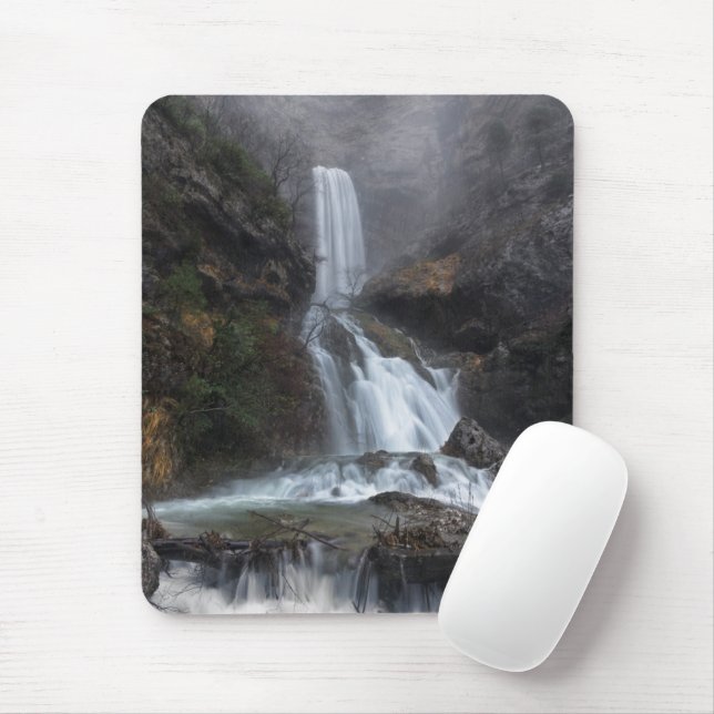 Waterfalls | Los Chorros Waterfall Mouse Pad (With Mouse)