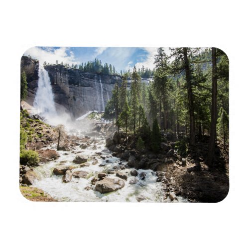 Waterfalls  Nevada Fall Yosemite CA Magnet