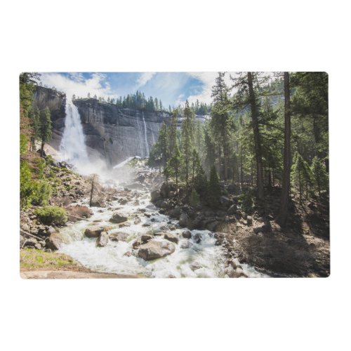Waterfalls  Nevada Fall Yosemite CA Placemat