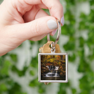 Waterfalls New England Connecticut Keychain
