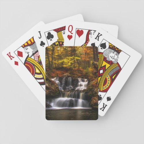 Waterfalls  New England Connecticut Poker Cards