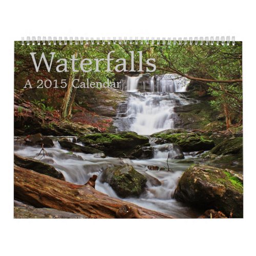 Waterfalls of the Southern Appalachians Calendar