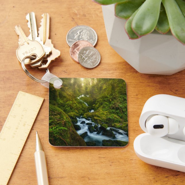 Waterfalls | Olympic National Park, Washington Keychain (Desk)