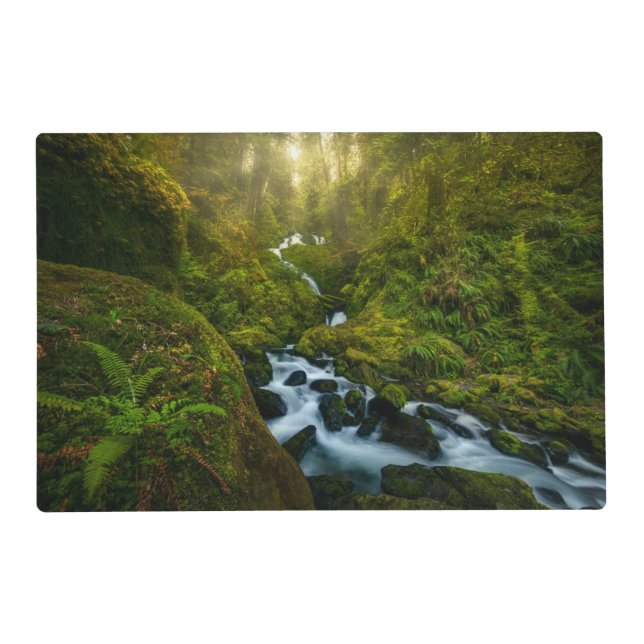 Waterfalls | Olympic National Park, Washington Placemat (Front)