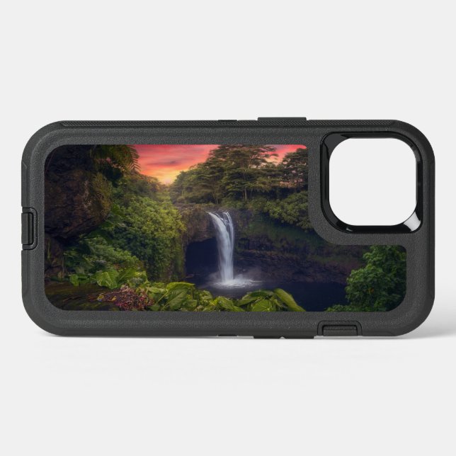 Waterfalls | Rainbow Falls, Hilo, Hawaii Otterbox iPhone Case (Back Horizontal)