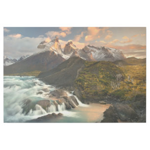 Waterfalls   Salto Grade Waterfall Patagonia Chile Gallery Wrap