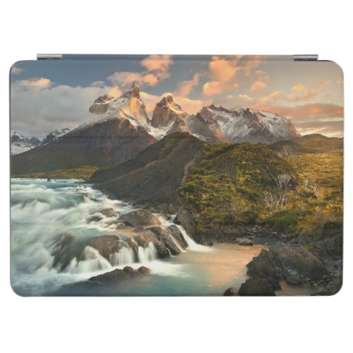 Waterfalls  Salto Grade Waterfall Patagonia Chile iPad Air Cover