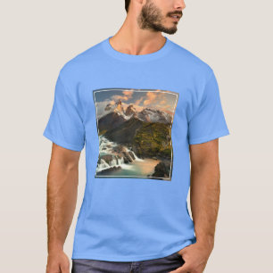 Waterfalls Salto Grade Waterfall Patagonia Chile T-Shirt