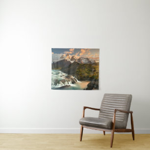 Waterfalls Salto Grade Waterfall Patagonia Chile Tapestry