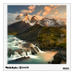 Waterfalls Salto Grade Waterfall Patagonia Chile Wall Decal
