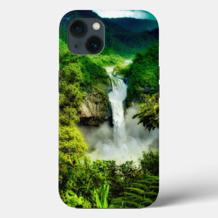Waterfalls   San Rafael Falls, Ecuador iPhone 13 Case