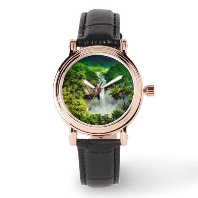 Waterfalls | San Rafael Falls, Ecuador Watch (Front)