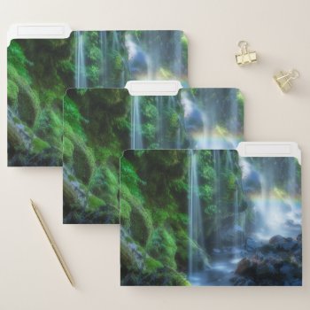Waterfalls | Shinmata Ravine  Japan File Folder by intothewild at Zazzle