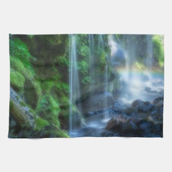 Waterfalls | Shinmata Ravine  Japan Kitchen Towel by intothewild at Zazzle