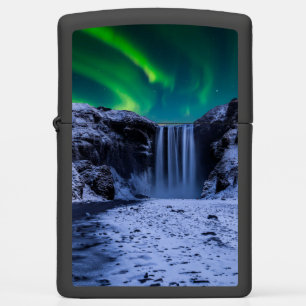 Waterfalls Skógafoss Waterfall Zippo Lighter