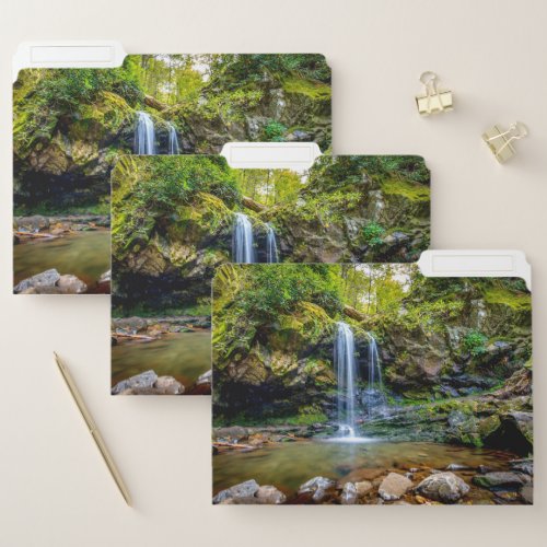 Waterfalls  Smokey Mountain National Park File Folder