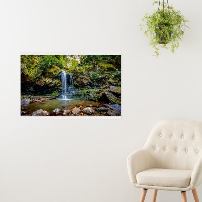 Waterfalls | Smokey Mountain National Park Foam Board (In Situ (Wall))